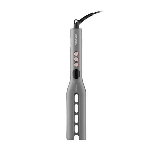 Випрямляч (праска) для волосся Ardesto Pink Touch HC-R365PT, Pink/Grey, 68 Вт, 150–230 °C, керамічне покриття нагрівального елементу, шнур з обертанням на 360°, дисплей, електронне управління - Фото 3 Випрямляч (праска) для волосся Ardesto Pink Touch HC-R365PT, Pink/Grey, 68 Вт, 150–230 °C, керамічне покриття нагрівального елементу, шнур з обертанням на 360°, дисплей, електронне управління - зображення 3