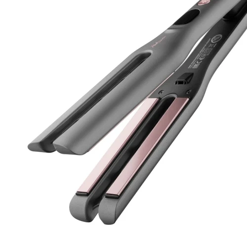 Випрямляч (праска) для волосся Ardesto Pink Touch HC-R365PT, Pink/Grey, 68 Вт, 150–230 °C, керамічне покриття нагрівального елементу, шнур з обертанням на 360°, дисплей, електронне управління - Фото 4 Випрямляч (праска) для волосся Ardesto Pink Touch HC-R365PT, Pink/Grey, 68 Вт, 150–230 °C, керамічне покриття нагрівального елементу, шнур з обертанням на 360°, дисплей, електронне управління - зображення 4