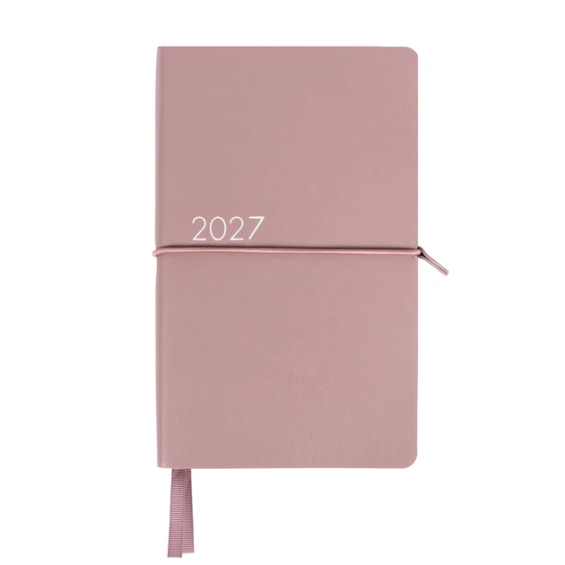 Щоденник діловий Leo Planner Glory 12х20 cм датований 2027 м'який рожевий 352 сторінки 252719 - изображение 2