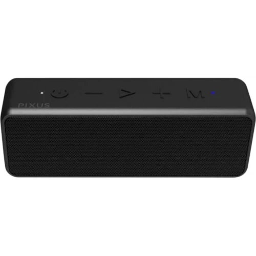 Портативна колонка 1.0 Pixus Forte, Black, 20 Вт, Bluetooth 5.0 (TWS), microSD, Type-C, AUX, 3600 mAh, IPX7,час роботи до 24 год, радіус дії до 10 м (4897058531206) - изображение 2