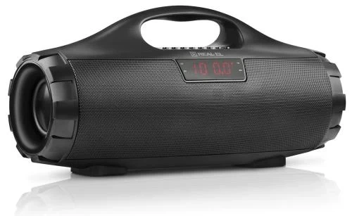 Колонка портативна 2.0 REAL-EL X-731 Black, 2 x 9 Вт пластиковий корпус, Bluetooth, MicroSD/USB рідер, FM-приймач, живлення від акумулятора, 3600мА*год, керування зверху - Фото 1 Колонка портативна 2.0 REAL-EL X-731 Black, 2 x 9 Вт пластиковий корпус, Bluetooth, MicroSD/USB рідер, FM-приймач, живлення від акумулятора, 3600мА*год, керування зверху - изображение 1