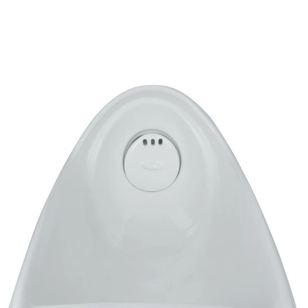 Пісуар підлоговий Qtap Scorpio з ІК-датчиком автоматичного змиву 430х370х990 White QT1488101HW, глянцева кераміка - зображення 6