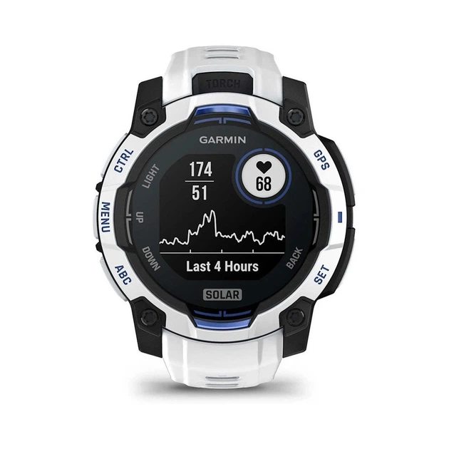 Смарт-годинник Garmin Instinct 3, 45mm, Solar, Whitestone with Whitestone Band, GPS смарт-годинник (010-02934-03) - зображення 2