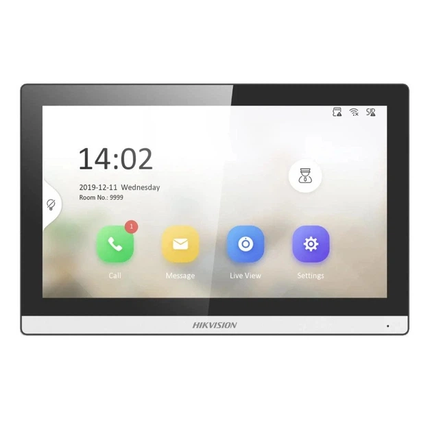 Відеодомофон Hikvision DS-KH6350-TE1 - Фото 1 Відеодомофон Hikvision DS-KH6350-TE1 - зображення 1