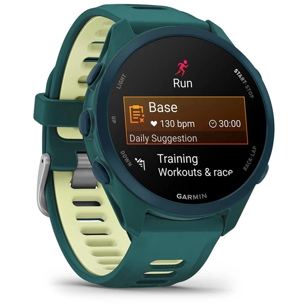 Смарт-годинник Garmin Forerunner 170 Music, GPS, WiFi, Teal Green/Citron, GPS смарт-годинник (010-03920-12) - Фото 3 Смарт-годинник Garmin Forerunner 170 Music, GPS, WiFi, Teal Green/Citron, GPS смарт-годинник (010-03920-12) - изображение 3