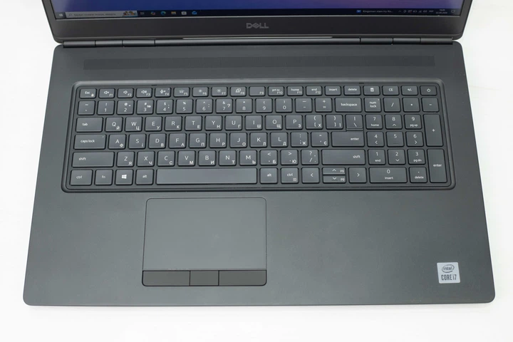 Ноутбук Dell Precision 7750 i7-10850H RTX 4000 32RAM 512GbSSD FHD IPS 17,3” Б/У - изображение 2