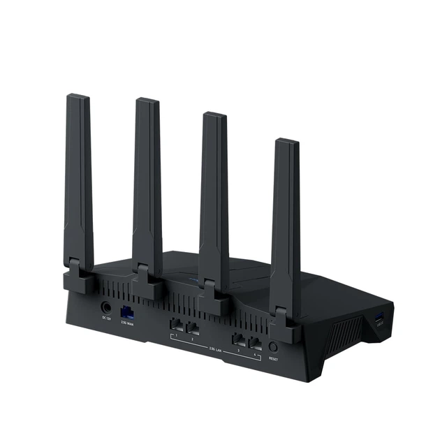 WiFi 7 маршрутизатор GL.iNet Flint 3E (GL-BE6500-EU) 2.5G двухдиапазонный (73-001034) - Фото 4 WiFi 7 маршрутизатор GL.iNet Flint 3E (GL-BE6500-EU) 2.5G двухдиапазонный (73-001034) - изображение 4