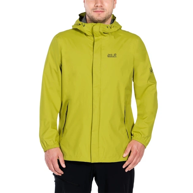 Чоловіча трекінгова куртка Jack Wolfskin Laconic JKT на мембрані в похід яскраво жовта Розмір L - Фото 3 Чоловіча трекінгова куртка Jack Wolfskin Laconic JKT на мембрані в похід яскраво жовта Розмір L - зображення 3
