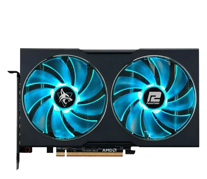 Видеокарта PowerColor Radeon RX 7600 Hellhound 8 GB GDDR6 (RX7600 8G-L/OC) EU - Фото 2 Видеокарта PowerColor Radeon RX 7600 Hellhound 8 GB GDDR6 (RX7600 8G-L/OC) EU - изображение 2