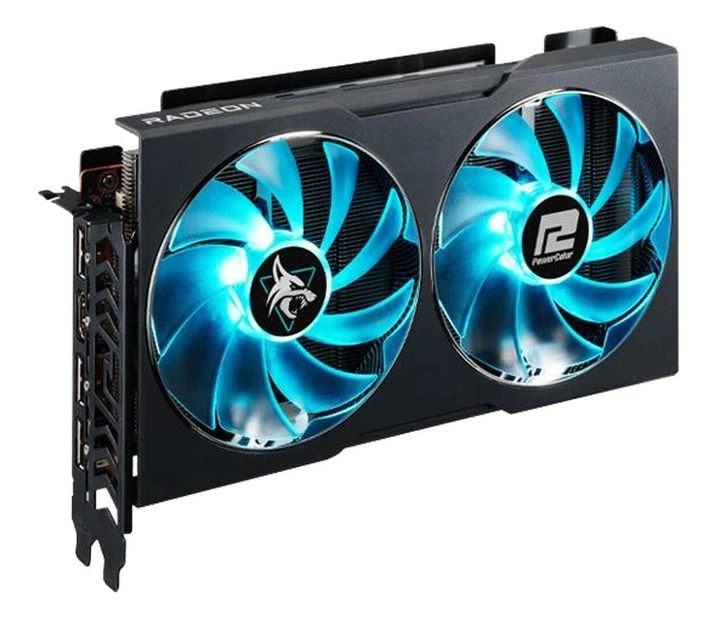 Видеокарта PowerColor Radeon RX 7600 Hellhound 8 GB GDDR6 (RX7600 8G-L/OC) EU - Фото 3 Видеокарта PowerColor Radeon RX 7600 Hellhound 8 GB GDDR6 (RX7600 8G-L/OC) EU - изображение 3