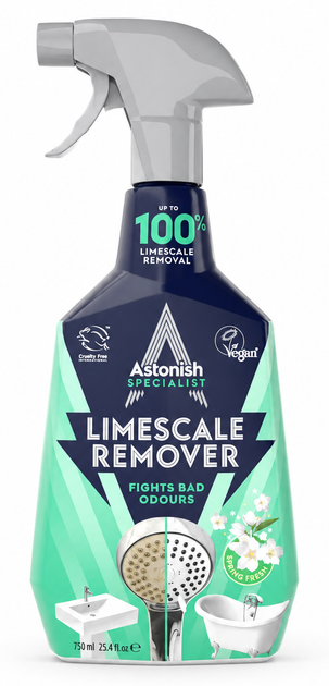 Средство Astonish для удаления известкового налета, 750 мл - Фото 1 Средство Astonish для удаления известкового налета, 750 мл - изображение 1