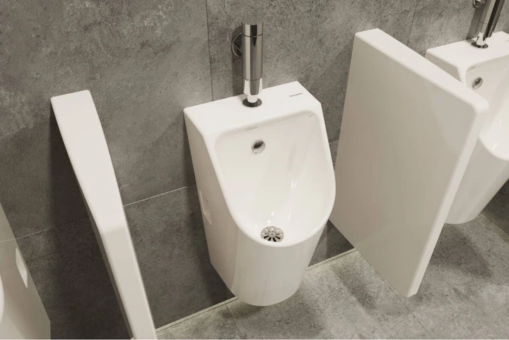 Перегородка для писсуара Hansgrohe EluPura Original Q white 60173450 - изображение 2
