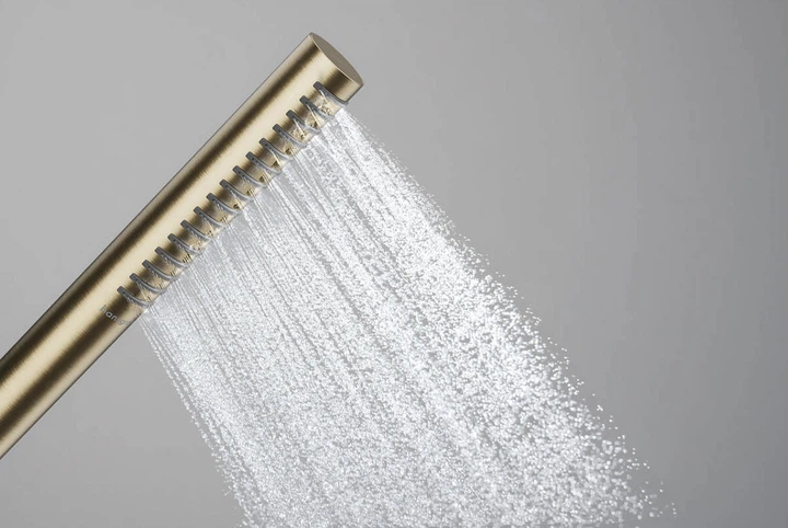 Ручной душ Hansgrohe Pulsify S 1jet EcoSmart brushed bronze 24125140 - изображение 3
