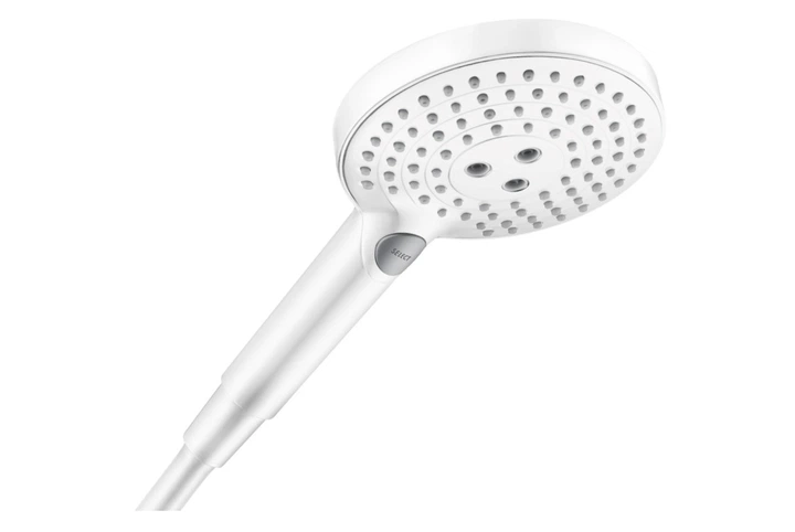 Ручной душ Hansgrohe Raindance Select S PowderRain 120 3jet P EcoSmart matt white 26515700 - Фото 1 Ручной душ Hansgrohe Raindance Select S PowderRain 120 3jet P EcoSmart matt white 26515700 - изображение 1