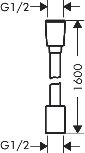 Шланг для душа Hansgrohe Designflex 160 см polished gold optic 28260990 - Фото 6 Шланг для душа Hansgrohe Designflex 160 см polished gold optic 28260990 - изображение 6