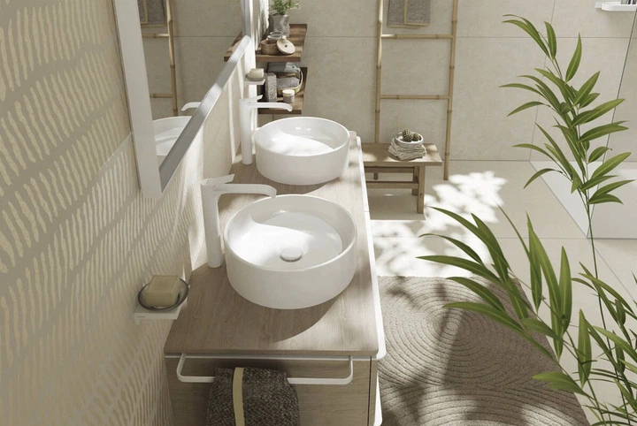 Умывальник Hansgrohe Xuniva S накладной 400x400 без перелива SmartClean white 61071450 - Фото 5 Умывальник Hansgrohe Xuniva S накладной 400x400 без перелива SmartClean white 61071450 - изображение 5