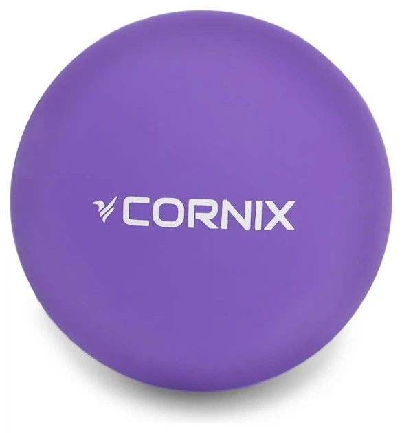 Масажний м'яч Cornix Lacrosse Ball 6.3 см XR-0119 Purple (LFXR-0119) - Фото 1 Масажний м'яч Cornix Lacrosse Ball 6.3 см XR-0119 Purple (LFXR-0119) - зображення 1
