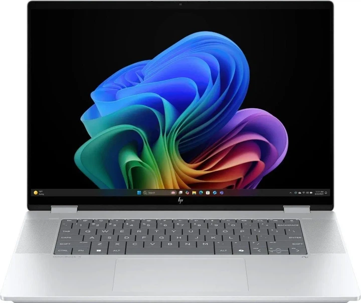 Ноутбук HP OmniBook X Flip 16 16-AS0276NG (C15ZZEA) Glacier Silver (16 / OLED Touch / 2880×1800 / 120Hz / Intel Core Ultra 7 258V / 32GB RAM / 1TB SSD / Intel Arc Graphics 140V / Windows 11 Home) - зображення 2