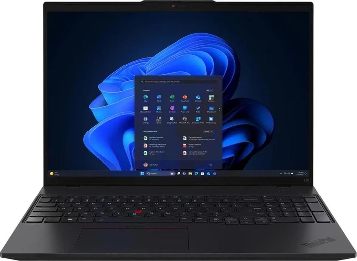 Ноутбук Lenovo ThinkPad L16 Gen 2 (21SA002EGE) Black (16 / IPS / 1920x1200 / 60Hz / Intel Core Ultra 7 255U / 16GB RAM / 512GB SSD / Intel UHD Graphics / Windows 11 Pro) - Фото 1 Ноутбук Lenovo ThinkPad L16 Gen 2 (21SA002EGE) Black (16 / IPS / 1920x1200 / 60Hz / Intel Core Ultra 7 255U / 16GB RAM / 512GB SSD / Intel UHD Graphics / Windows 11 Pro) - зображення 1