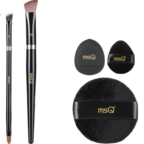 Набор MSQ Flawless Trio: 26 двусторонних кистей для консилера, 29 треугольных кистей для хайлайтера (для маскировки носогубных складок, пигментных пятен и следов от прыщей). - Фото 1 Набор MSQ Flawless Trio: 26 двусторонних кистей для консилера, 29 треугольных кистей для хайлайтера (для маскировки носогубных складок, пигментных пятен и следов от прыщей). - изображение 1