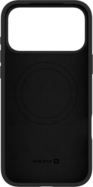Etui plecki Evelatus Premium Soft Touch MagSafe do Apple iPhone 18 Pro Black (EVEAPP18PPMSTSCB) - obraz 4