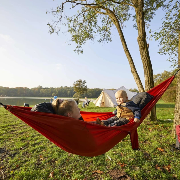 Гамак туристический Grand Canyon Bass Hammock Double нейлоновый с ремнями - Фото 4 Гамак туристический Grand Canyon Bass Hammock Double нейлоновый с ремнями - изображение 4