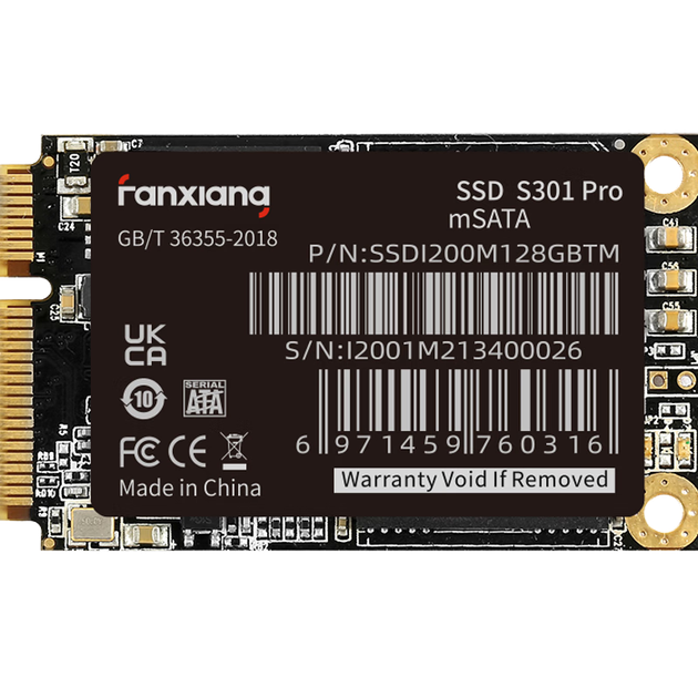 SSD диск Fanxiang S301 Pro 512GB mSATA SATAIII TLC - изображение 4