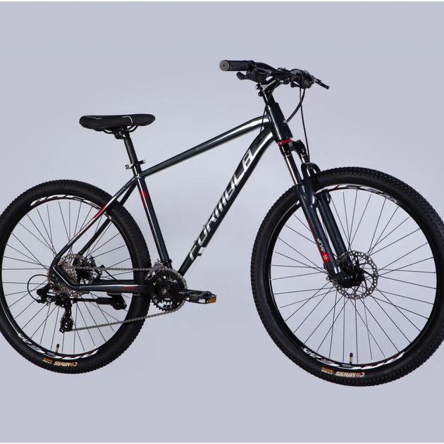 Велосипед AL 27.5" Formula THOR DD CS рама-18 чорний з сріблястим 2026 - Фото 5 Велосипед AL 27.5" Formula THOR DD CS рама-18 чорний з сріблястим 2026 - зображення 5