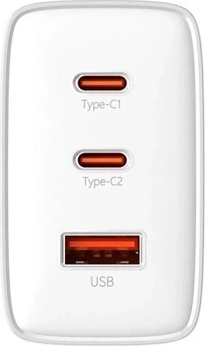 Зарядний пристрій Baseus Cube Pro 2C+U 65W White (P10152301213-00) - зображення 2