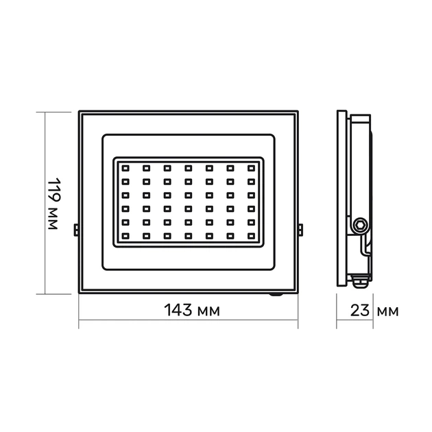 LED прожектор TITANUM TLF306 30W 6500K TITANUM (23981-000) - Фото 5 LED прожектор TITANUM TLF306 30W 6500K TITANUM (23981-000) - изображение 5