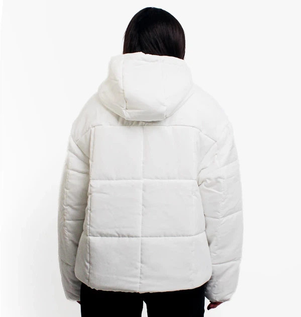 Куртка женская Nike Sportswear Classic Puffer Therma-Fit Loose Hooded Jacket XL Белый FB7672-100 - изображение 6