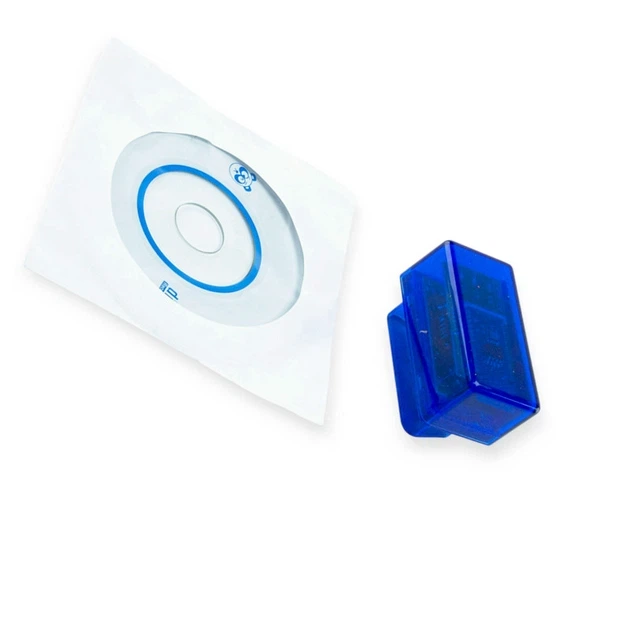 Адаптер діагностичний OBDII - BLUETOOTH ELM327 з диском - изображение 2
