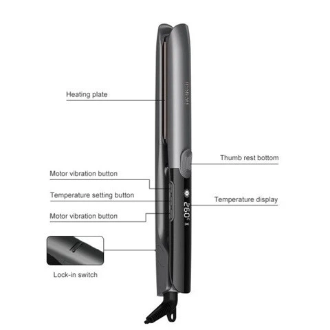 Выпрямитель для волос IPARAH P-112 65 Вт черный 4951372 - Фото 3 Выпрямитель для волос IPARAH P-112 65 Вт черный 4951372 - изображение 3