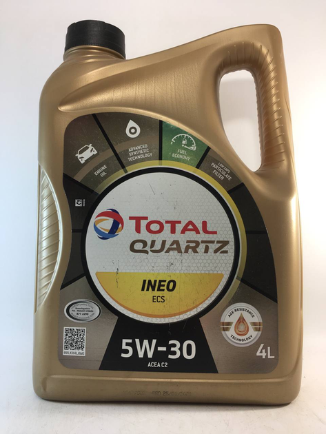 Масло моторное Total Quartz Ineo ECS C2 5W-30 4L (216635) - изображение 2