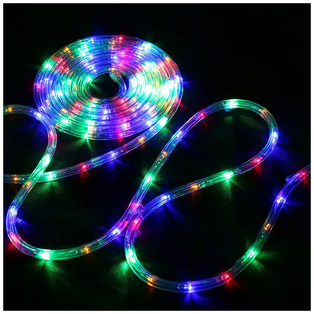 Уличная светодиодная гирлянда 600 LED 10м 220В IP68 квадратная мультиколор статический режим SQ-28770 - изображение 3