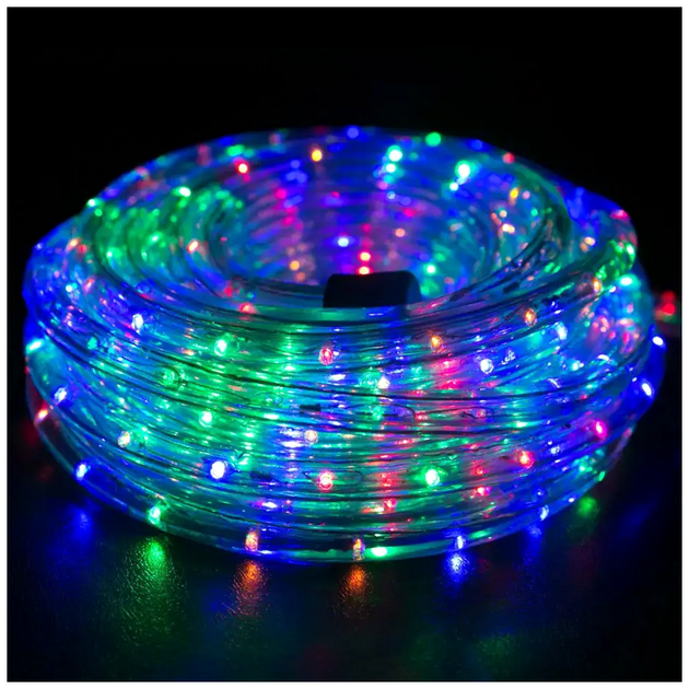 Уличная светодиодная гирлянда 600 LED 10м 220В IP68 квадратная мультиколор статический режим SQ-28770 - изображение 10