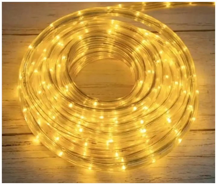 Уличная светодиодная гирлянда 10м 600 LED 220В квадратная теплый белый IP68 статический режим SQ-27025 - изображение 8
