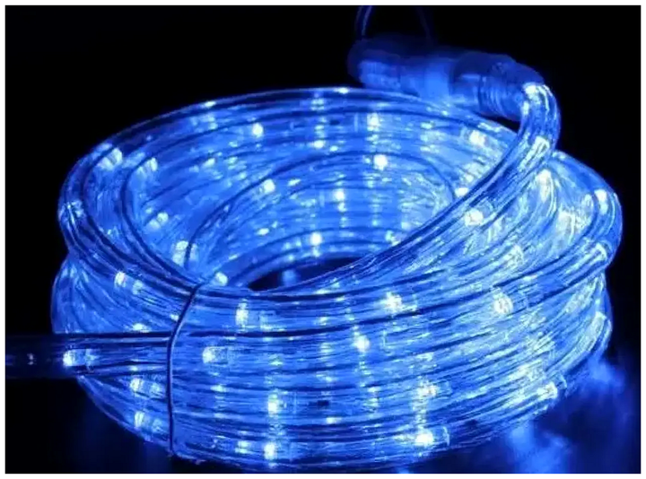 Уличная светодиодная гирлянда Дюралайт 10м 600 LED 220В синий IP68 статический режим SQ-27023 - изображение 5