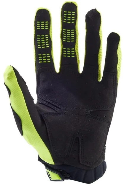 Перчатки мотокроссовые Fox Pawtector Glove черно-желтые, размер XL (11) - изображение 2