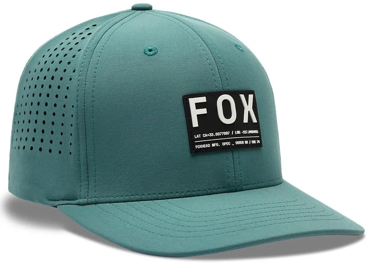 Кепка Fox Tech FlexFit Non Stop зеленая, размер S/M - Фото 1 Кепка Fox Tech FlexFit Non Stop зеленая, размер S/M - изображение 1