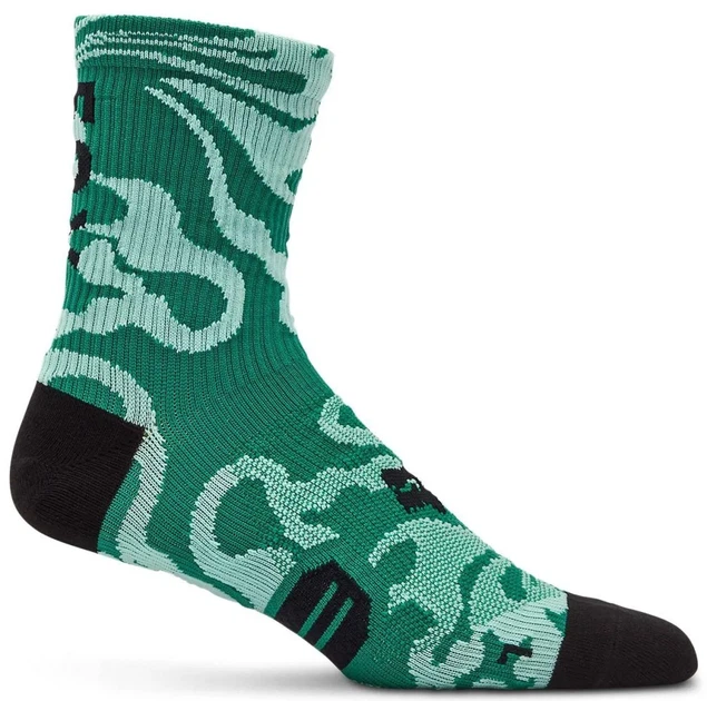 Носки велосипедные Fox Ranger Sock Frequency зеленые, размер S/M - Фото 1 Носки велосипедные Fox Ranger Sock Frequency зеленые, размер S/M - изображение 1