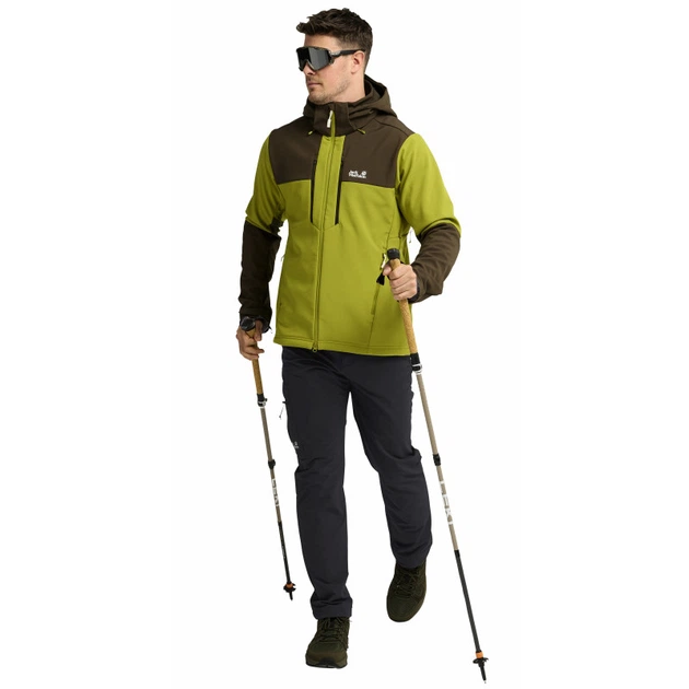Штани ACTIVATE FLEX PANTS M Jack Wolfskin A66392_6350 48 (long) Сірий (4064886753272) - Фото 3 Штани ACTIVATE FLEX PANTS M Jack Wolfskin A66392_6350 48 (long) Сірий (4064886753272) - зображення 3