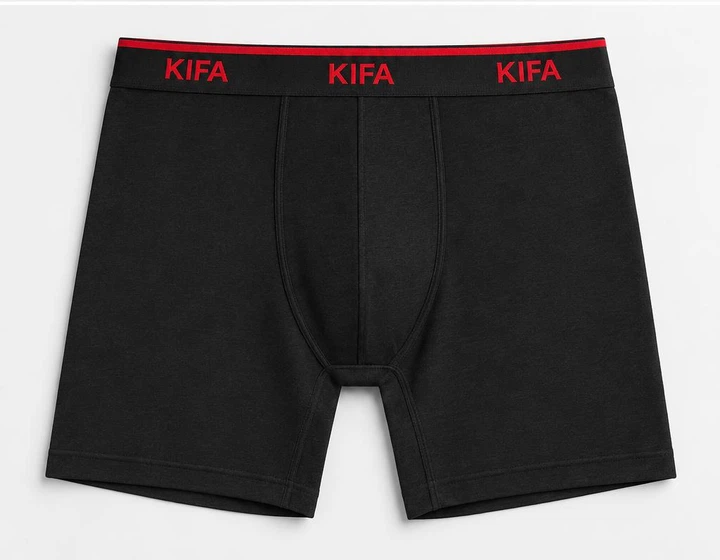 Термошорти з вовною чоловічі подовжені KIFA чорні 882381 M - зображення 3
