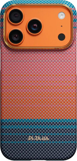 Панель Pitaka Edge Case California Dream 04 для Apple iPhone 17 Pro Sunset (0741654369548) - зображення 2