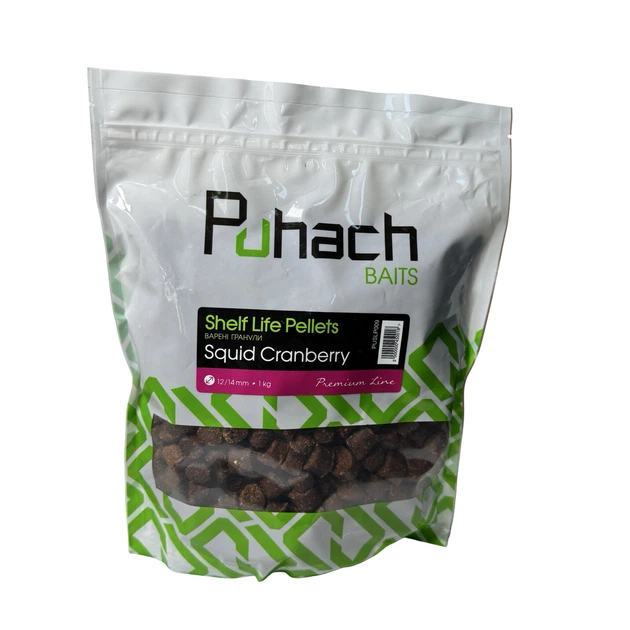 Вареные гранулы Puhach Baits Premium Line Shelf Life Pellets 12/14mm 1 kg - Squid Сranberry ,PUSLP009 - Фото 1 Вареные гранулы Puhach Baits Premium Line Shelf Life Pellets 12/14mm 1 kg - Squid Сranberry ,PUSLP009 - изображение 1