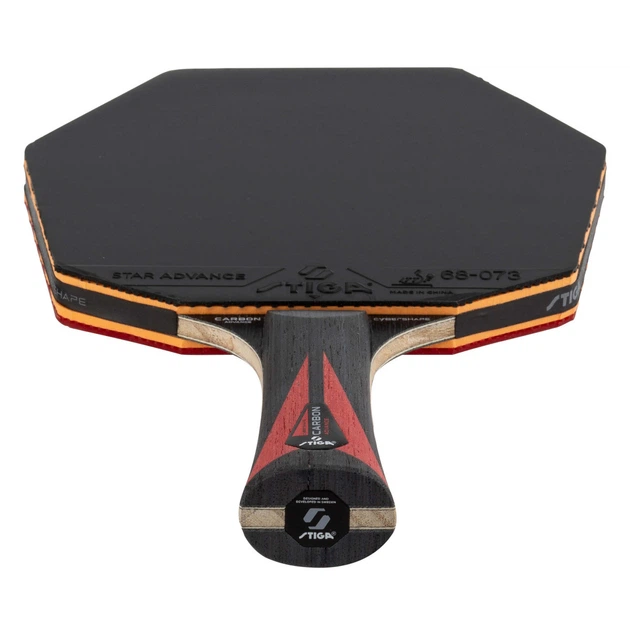 Ракетка для настольного тенниса Stiga Carbon Advance Cybershape FL (1215-1101-35) 5266720 - Фото 5 Ракетка для настольного тенниса Stiga Carbon Advance Cybershape FL (1215-1101-35) 5266720 - изображение 5
