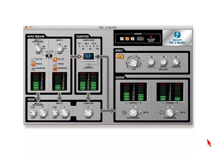 Звукова карта Zoom TAC-2 - Фото 5 Звукова карта Zoom TAC-2 - зображення 5