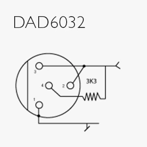 Перехідник DPA microphones DAD6032 MicroDot для Beyerdynamic та Mipro - зображення 2