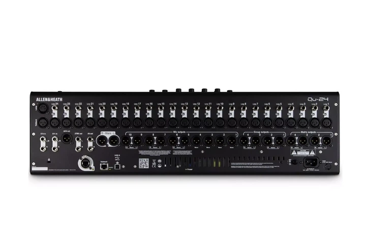 Цифровий пульт мікшерний Allen Heath Qu-24C - зображення 6