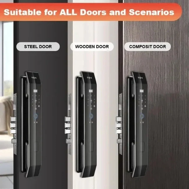 Умный дверной замок Asson LOCK97 с распознаванием лица и Wi-Fi - изображение 5